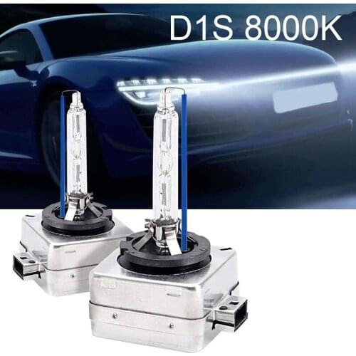 2PCS D1C D1S D1R 8000K Ice Blue HID Xenon Car Headlight 35W High Low Beam Light Bulbs for -BMW
