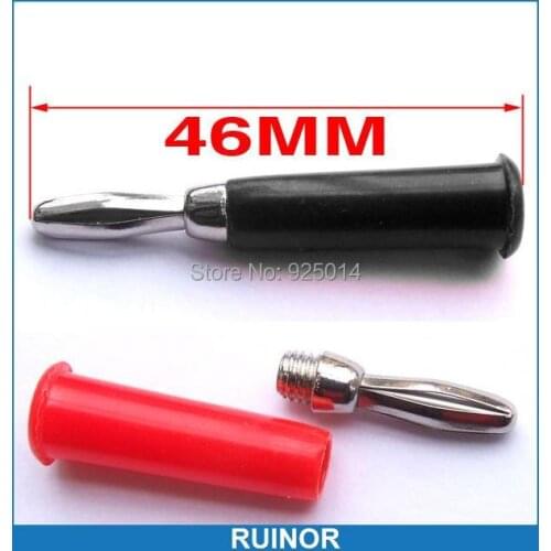 20PCS 4MM Banana Plug for BINDING POST Multimeter Test Probes Cable Welding