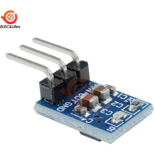 5Pcs AMS1117 5V to 3.3V For DC-DC Step-Down Power Supply Buck Module AMS1117-3.3V LDO 800MM Adjustable Voltage regulator board