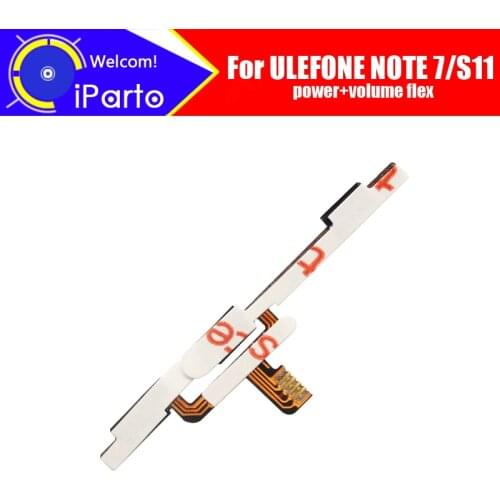 6.1 inch ULEFONE NOTE 7 FPC Flex Cable 100% Original Power+Volume Button FPC Wire Flex Cable repair accessories for ULEFONE S11
