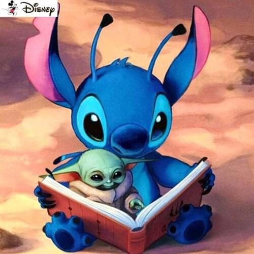 Disney 5d Diamond Painting "Cartoon interstellar baby" Picture Of Rhinestone DIY Diamond Embroidery Home Decor A30316