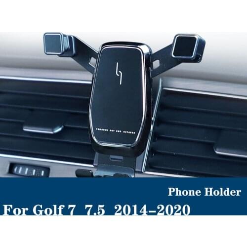 For Volkswagen Golf 7 /7.5 / Golf MK7 MK7.5 interior modification parts 2016 2017 2018 2019 Car phone holder high quality Black