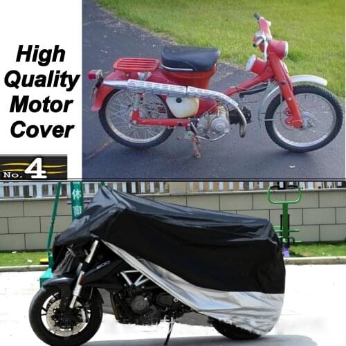 MotorCycle Cover For Honda CA100T Trail 50 WaterProof UV / Sun / Dust / Rain Protector Cover Made of Polyester Taffeta