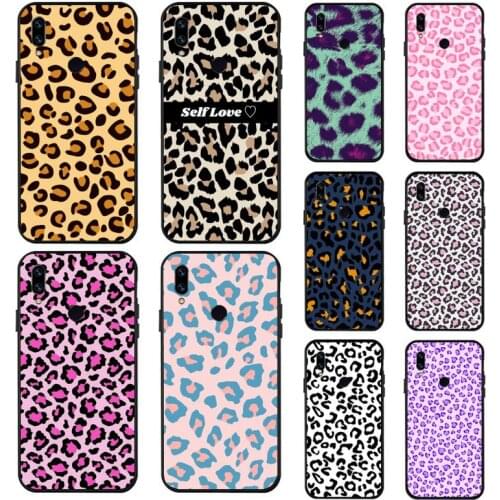 Tiger Leopard Print Phone Case For Xiaomi Redmi note 8 9 pro 7 8T 9A 9S K20