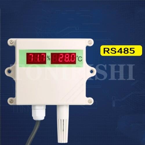 Temperature and humidity sensor RS485 temperature transmitter 4-20MA high precision sensor modbus waterproof industry