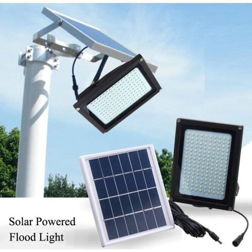 Hot Sale Waterproof led solar light 150 Motion Sensor solar Garden Light Outdoors Powered Light Floodlight