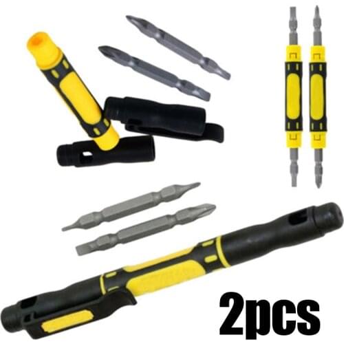 Tools Screwdriver Bit Pen Shape Electronic Double End Hand Mini Aluminum Alloy Repair