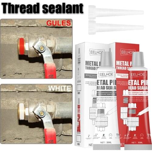 Metal Pipe Thread Sealant Multipurpose Heat-Resistant Professional Thread Locking Agent Simple Operation уплотнитель