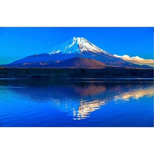 Colorful print Wall Tapestry Mount Fuji, Japan M442