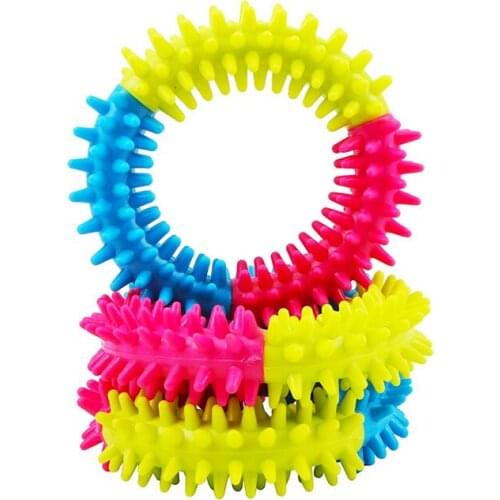 New Antistress Spiky Sensory Tactile Ring Children Autism Therapy Massage Bracelet Fidget Toy For Adults Relieves Stress Anxiety