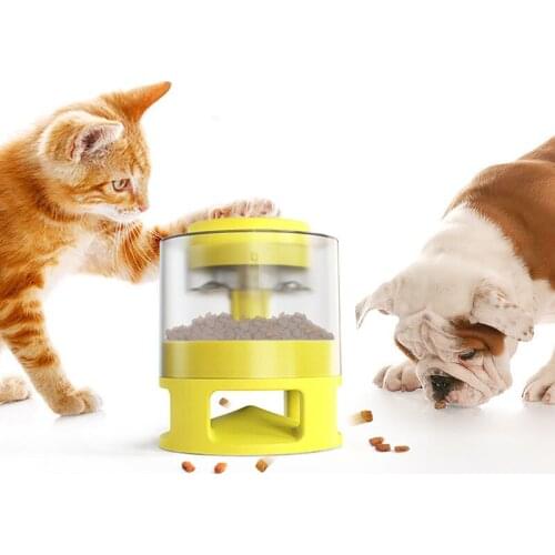 Pet Supplies Cat Bowl Dog Bowl Dog Toys Feeding Slow Food Slow Food Cartridge Leaking Food