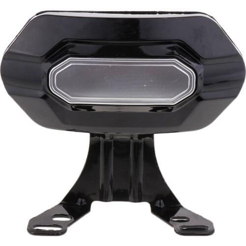 Durable Motorcycle Sissy Bar Rear Passenger Back Rest Backrest Pad Cushion Universal Suitable for Motorcycle