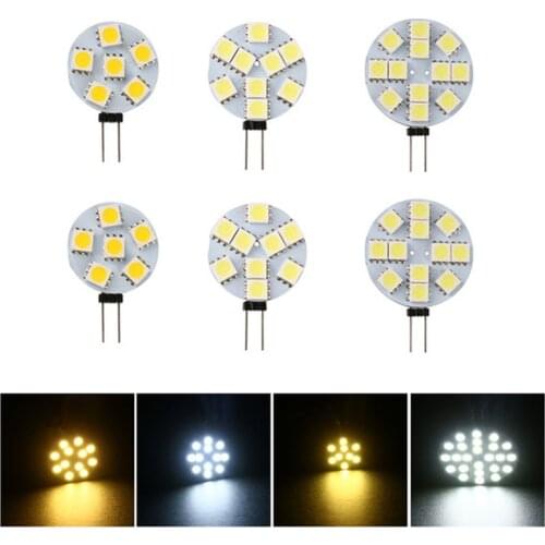 2PCS G4 LED Light Lamp 12V 5050SMD 6 9 12 leds Bulb Decorative Lights Indoor Lighting Lamps Replace Halogen Lamp