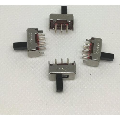 Toggle switches,DC motor micro switch, Comax small switch, double-row straight horizontal small power switch