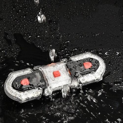 Bike Taillight Bicycle Turn Signal Light USB Rechargeable Waterproof Bulb Use Wireless Rear LED Remote Control Warning Lamp N020