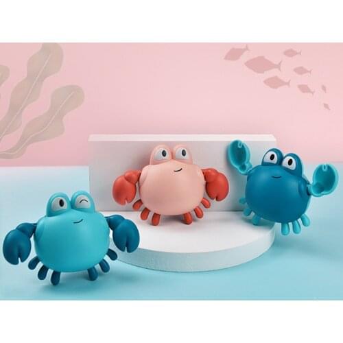 1Pcs Cute Cartoon Tortoise Baby Bath Toys Baby Boys Girls Clockwork Swimming Water Toys Infant Toddler Beach Bath Toys Kids Gift