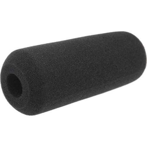 12cm Mic miniphone Foam Sponge Windscreen Cover for miniphone Black