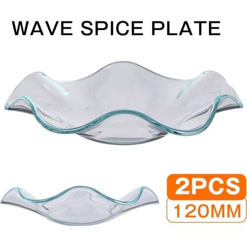 2pcs Wax Melting Heating Bowl Candle Kits 120mm Replacement Glass Oil Burner Wax Melt Dish Bowl For Home Fragrance