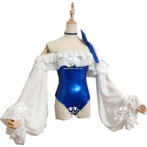 2021 Unisex Anime Cos Fate Grand Order FGO Meltlilith Meltryllis Alterego S Cosplay Costumes Swimming wear