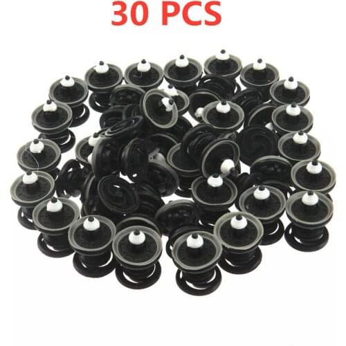 30Pcs Car Interior Door Trim Panel Fastener Card Clips for Passat B7 Jetta Golf 6 MK6 T5 A4 A5 Q3 Q5 TT Seat Leon 7L6 868 243