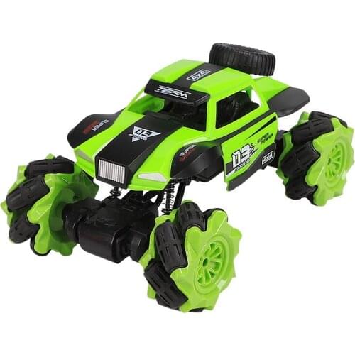Kids Birthday Christmas Gifts 1/16 RC Car 4wd Cross Country Climbing Vehicle LED Light Remote Control Cars Radio Control Stunt