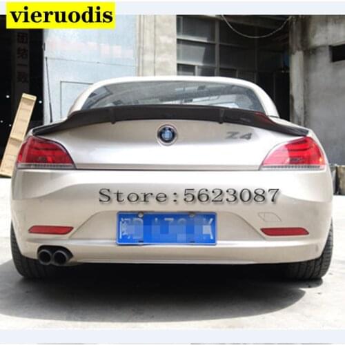 E89 R-style Carbon fiber/FRP Rear Trunk Wing Spoiler for 2009-2014 BMW Z4 E89 Coupe Convertible