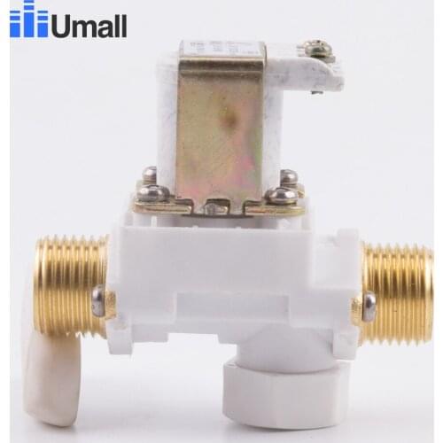 220V electric water heater solenoid temperature control valve two ways high pressure normally closed water valve heater parts