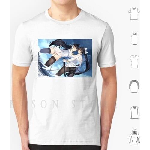 Takao & Atago-Azur Lane T Shirt Cotton Men Diy Print Azur Lane Anime Azur Lane Atago Manga Akagi Enterprise Waifu Azur