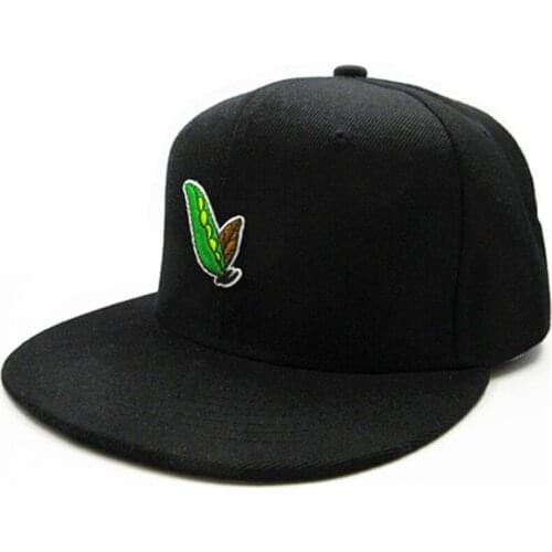 Lentil Embroidery Cotton Baseball Cap Hip-hop Cap Adjustable Snapback Hats for Men and Women 128