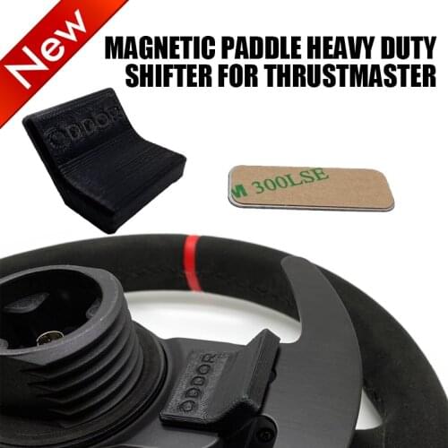 Mini DIY Magnetic Paddle Heavy Duty Shifter For Thrustmaster T-GT/T300 Parts Gear Racing Games Parts Black