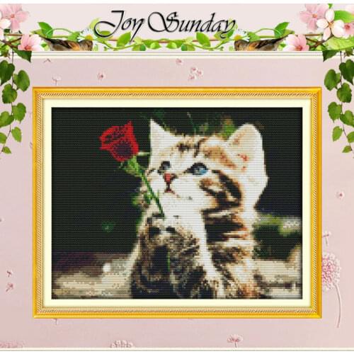 Waiting For Love Counted Cross Stitch11CT 14CT Cross Stitch animals Cross Stitch Kit Embroidery for Home Decor Needlework