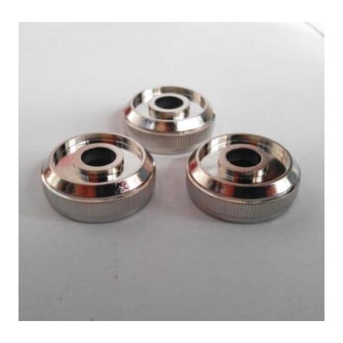 New 3 pcs trumpet top cover chrome