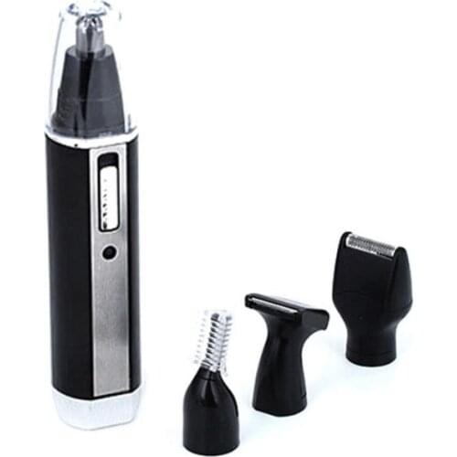 Professional Rechargeable nose trimmer for men 4 In 1 hair removal electric shaver ear,beard,eyebrow, face trimmer for men