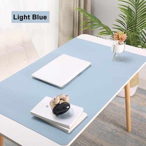 60X30cm Anti-slip Waterproof PC Laptop Computer Mouse Pad Home Office Table Book Mat Leather Table mat Oil Resistant No Wrinkle