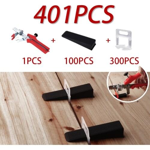 601Pcs Ceramic Tile Leveling System 1mm/1.5mm/2mm/2.5mm/3mm Plastic Tile Gasket Ceramic Tile Tool New Upgrade