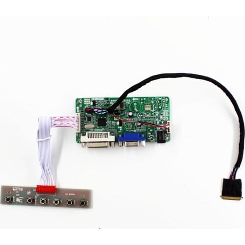 Universal controller driver board with DVI VGA support 15.6 inch 1366X768 lvds lcd panel LP156WH3-TLL2 B156XTN03.2 N156B6-L0A