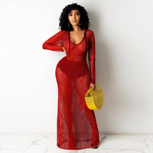 ZJFZML ZZ Red Summer Dresses