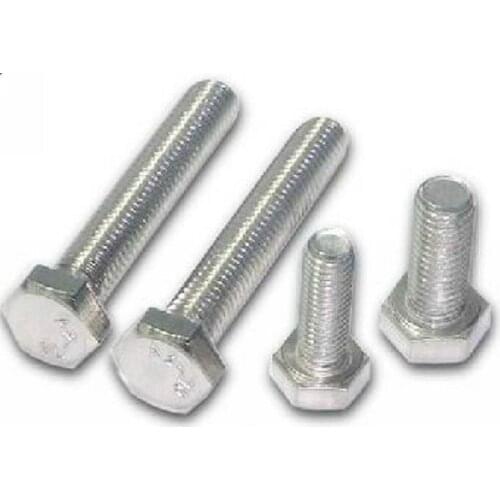 Free shipping 10 pieces Metric Thread M10*130mm Stainless Steel Outside Hex Screw Bolts