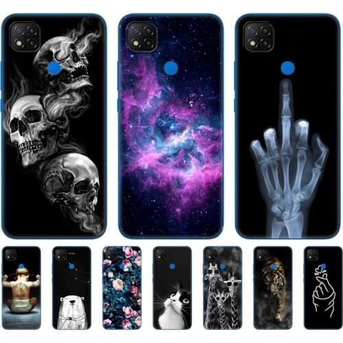 For xiaomi redmi 9C Case Soft TPU Silicon Phone Back Cover For redmi 9C Case 6.53 inch etui bumper fundas coque