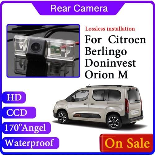 For Citroen Berlingo Doninvest Orion M For Peugeot Partner Grand Raid Ranch Rifter Combo ProAce City 1996~2020 Rear Look Camera