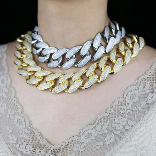 Iced Hiphop Gold Chokers