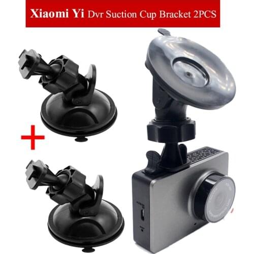 For Original Xiaomi Yi Dvr Suction Cup Bracket Genuine Sucker for Yi Dash Cam 2 PCS Car Dvr Camera Holder of XIAOMI YI