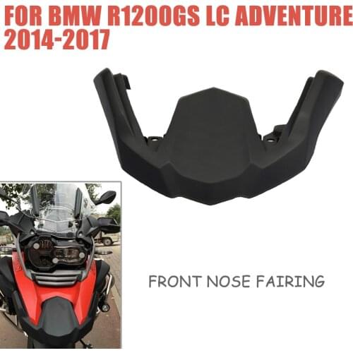 For BMW R 1200 GS 1200GS R1200GS LC ADV Adventure 2014 - 2017 Front Nose Fairing Wheel Fender Beak Lip Extension Cowl Cone Guard