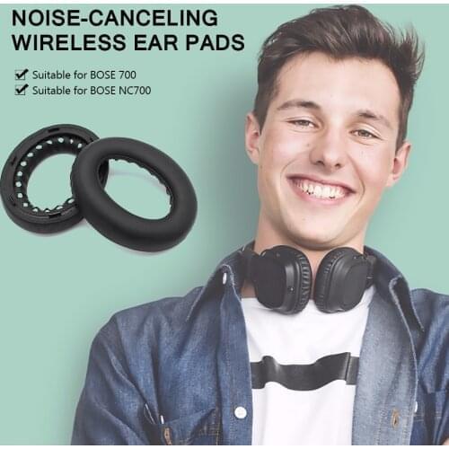 Foam Leather Wireless Headphone Replacement Ear Pads Covers for Bose 700/NC700 Wireless Wired Headphone Accessories