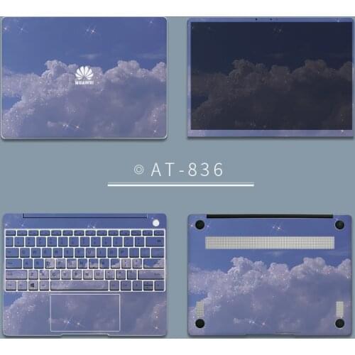 Laptop Sticker for Huawei Matebook 13 X Pro 13.9 Vinyl Decal Laotop Skin for Huawei Mate Book 14 D15 2020 Notebook Stickers