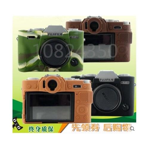 New Hot Silicone Case For Fujifilm Fuji XT10 X-T10 XT20 XT-20 Camera Bag Rubber Body Protective Leather Case Bag