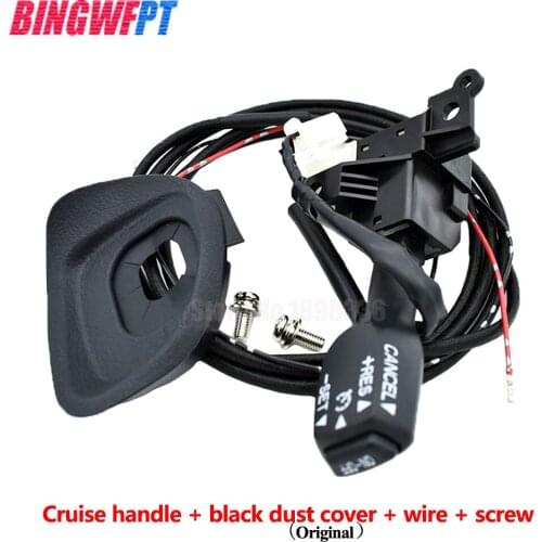 Original cover + Cruise Control Switch 84632-34011 84632-0F010 For Toyota Camry 11-16 With Steering Wheel Cover 45186-06210-C0