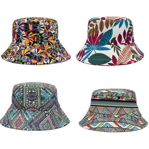 Ldslyjr Cotton Creative Print Bucket Hat Fisherman Hat Outdoor Travel Hat Sun Cap Hats for Men and Women 382