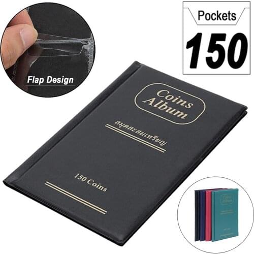 2019 Russian Coin Album & Folder 60/120 Coin Collection Holders Storage Penny Pockets Money Album Book Case For Coins Hot