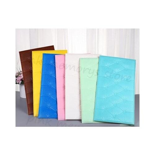 Foam Wallpaper Self-adhesive Bedside Stickers Imitation Soft Package Wall Stickers Baby 3d Three-dimensional Wall Stickers Tatam